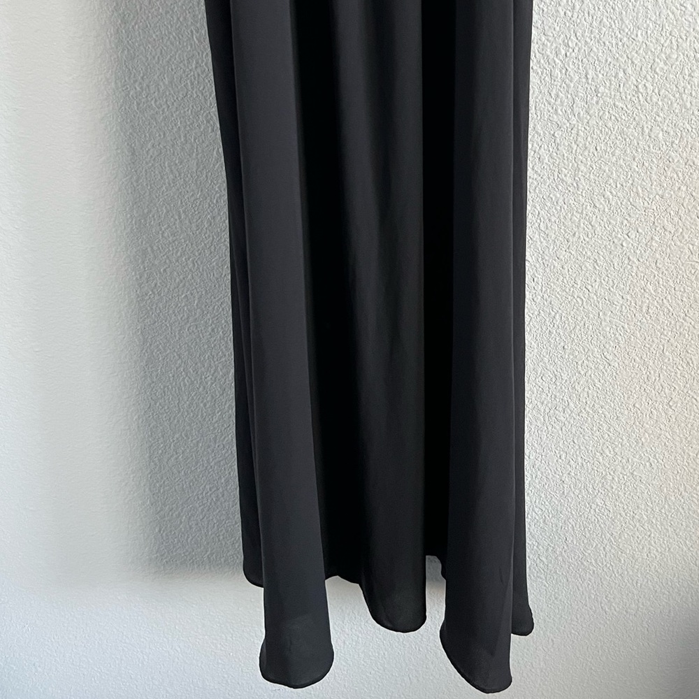 BCBGMaxAzria Black Angelinah Contrast Cutout Gown - Size 2 - Picture 8 of 13